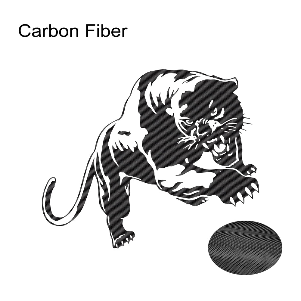 Graphics Wild Panther Hunting Car Stickers Decor Waterproof Motorcycle Decals Suitable for Cars SUVs Vans RVs
