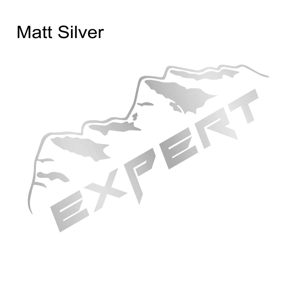 Mountain Styling Car Back Door Stickers Vinyl Decals For Peugeot Expert Traveller Auto Body Exterior Accessories