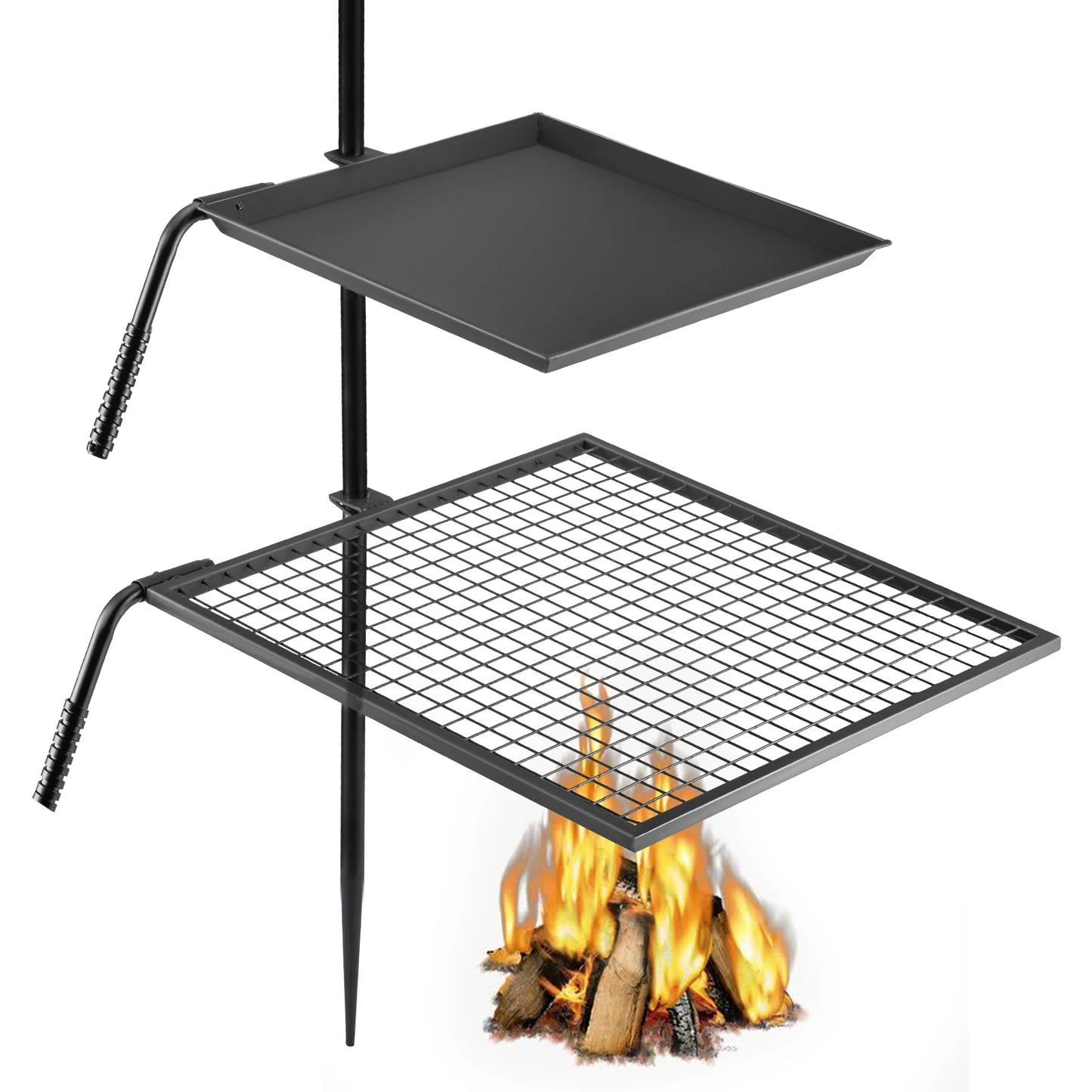VEVOR Swivel Charcoal Grill For Outdoor Camping And Barbecue