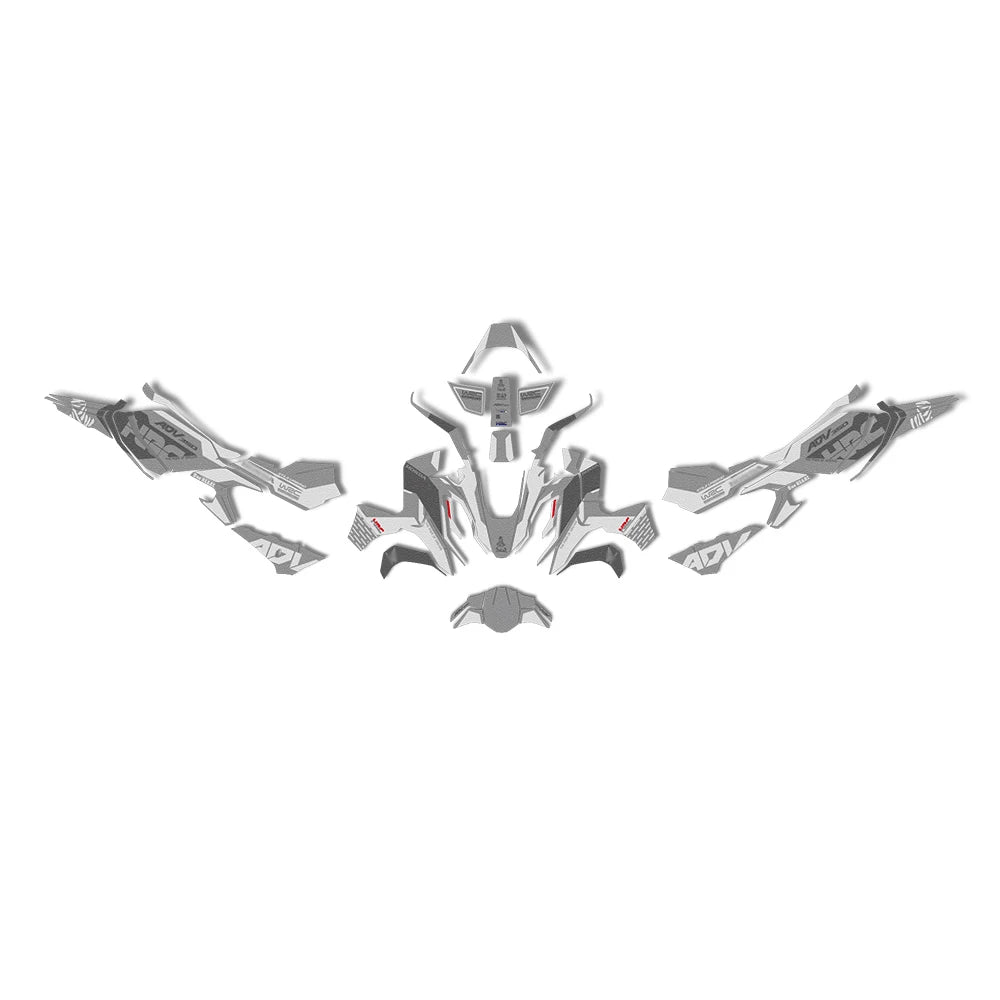 ADV 350 Fairing Protection Graphic Kit Decal Sticker Set
