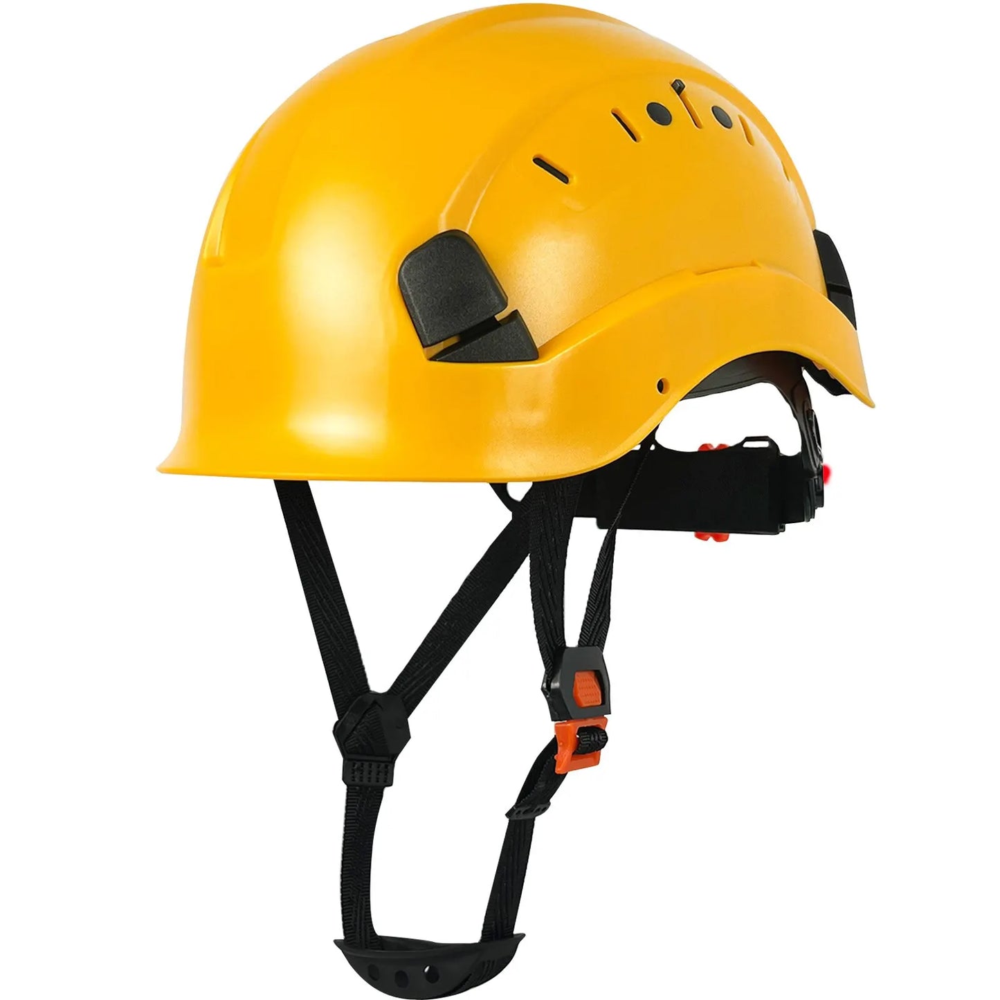 CE Work Safety Hard Hat for Engineers Slotted Ventilated Construction Safety Helmet for Men and Women Adjustable Ratchet