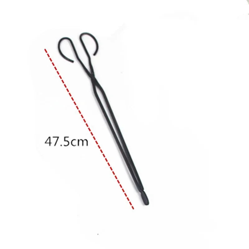 Long Handle BBQ Tongs for Easy Grilling and Cleaning