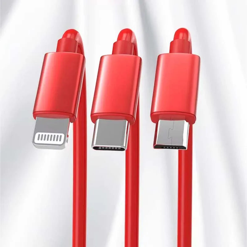 BMW 3 In 1 Fast Charger USB Data Cable Car Accessories