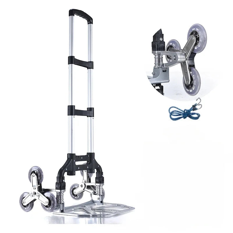 Choice Portable Trolley Cart Aluminum Folding Stair Climber