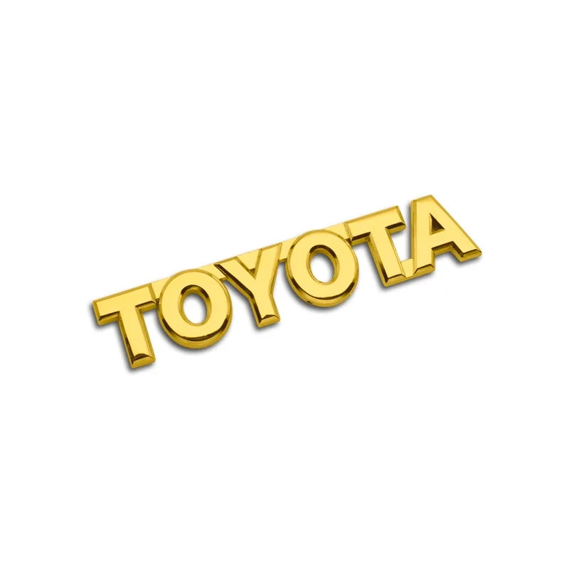 Toyota Trunk Emblem Sticker For RAV4 Yaris Camry Corolla