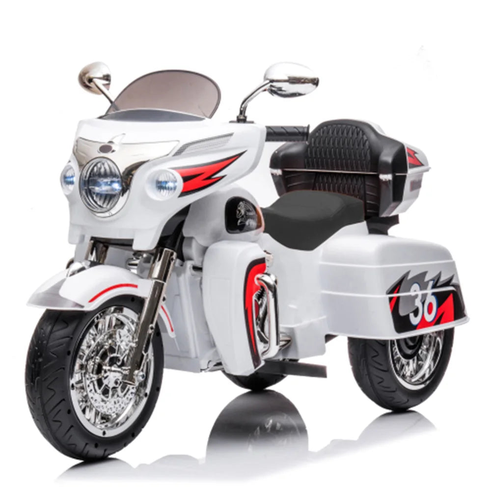 Hign Concerned Kids Electric 12V Two Seat Ride On Motorcycle