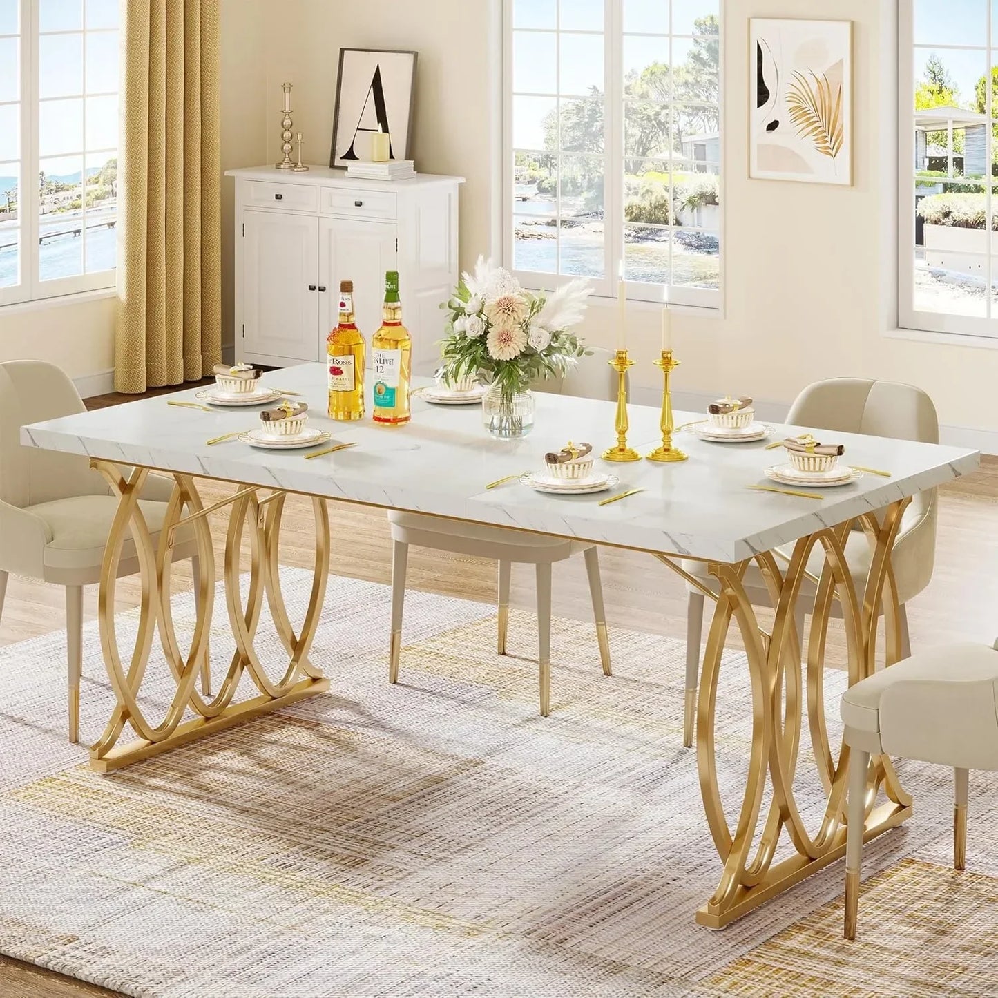 Little Tree Modern Dining Table Kitchen Dining Room