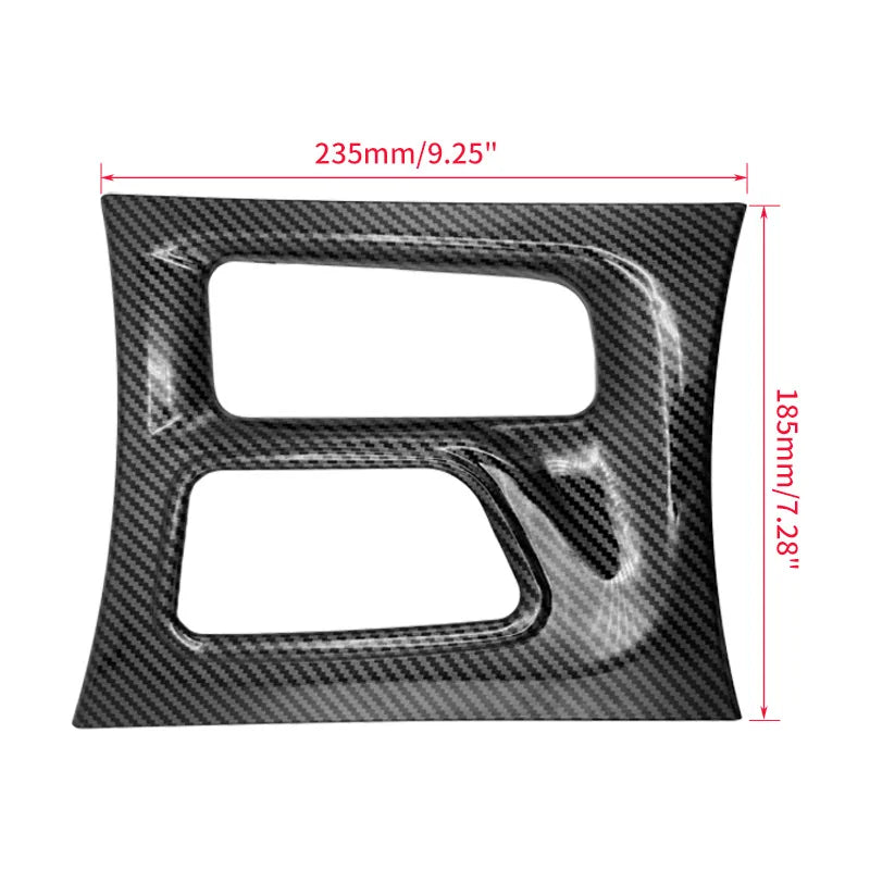 Dodge Charger Carbon Fiber Gear Shift Panel Decorative Trim