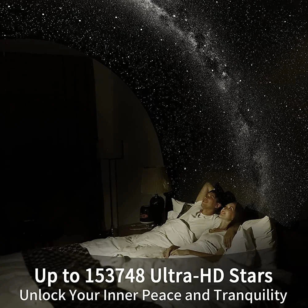 Starry Night Galaxy Projector With 360 Degree Rotation