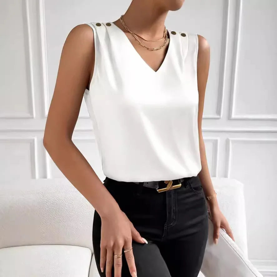 Elegant Sleeveless Blouses For Women Perfect For Summer Fashion