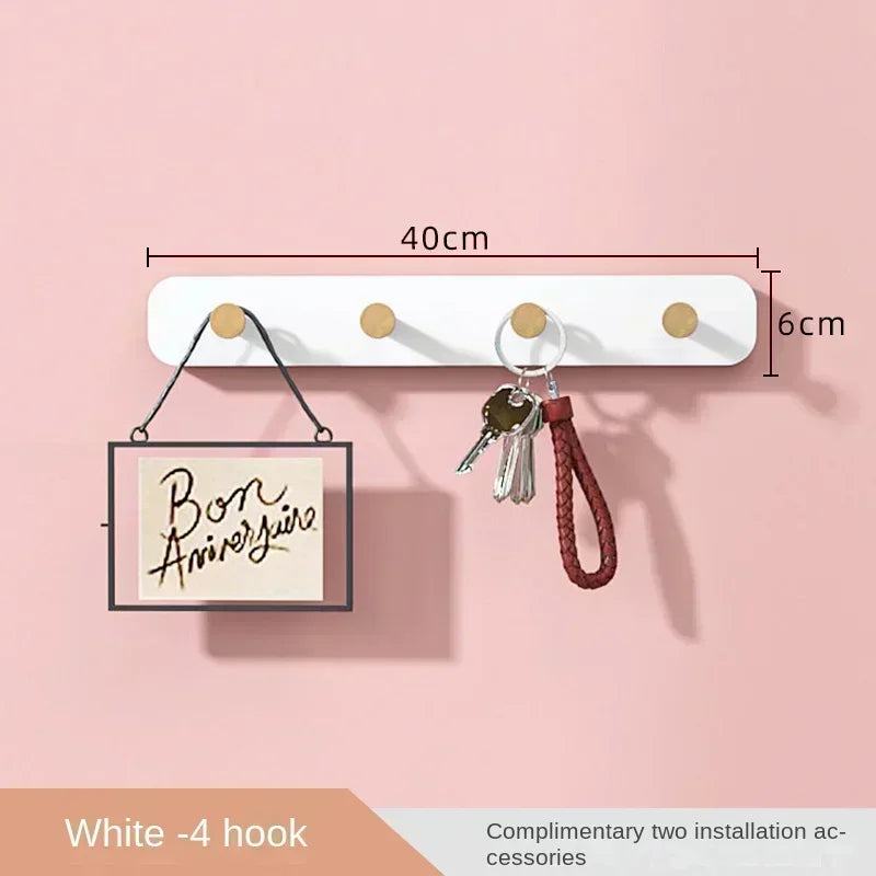 Oeny Multifunctional Coat Rack With Wall Hooks And Shelving