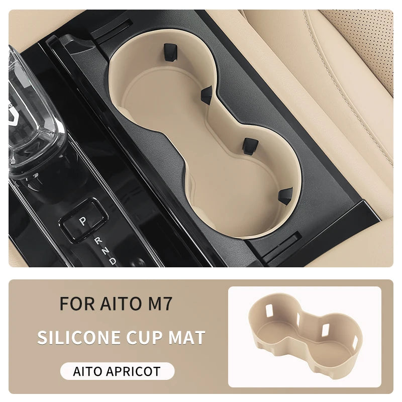 Silicone Cup Holder Limiter For SERES 5 AITO M7 M5