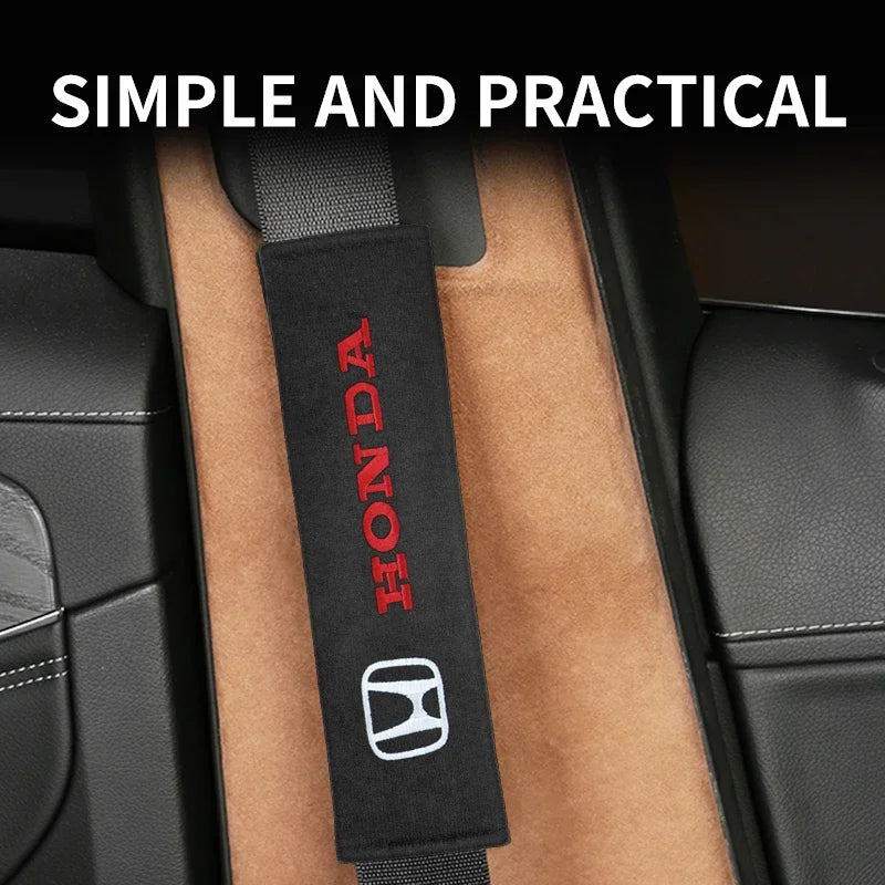 Honda Plush Seat Belt Shoulder Cover Pad for Civic CRV Jazz