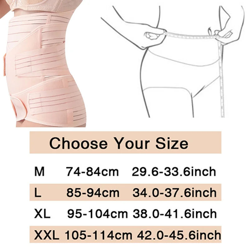 3 in 1 Postpartum Belly Band for Recovery and Support