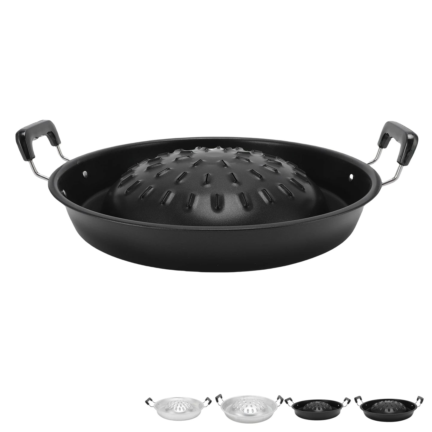 Thai BBQ Grill Pan 2 in 1 Non Stick Indoor Outdoor