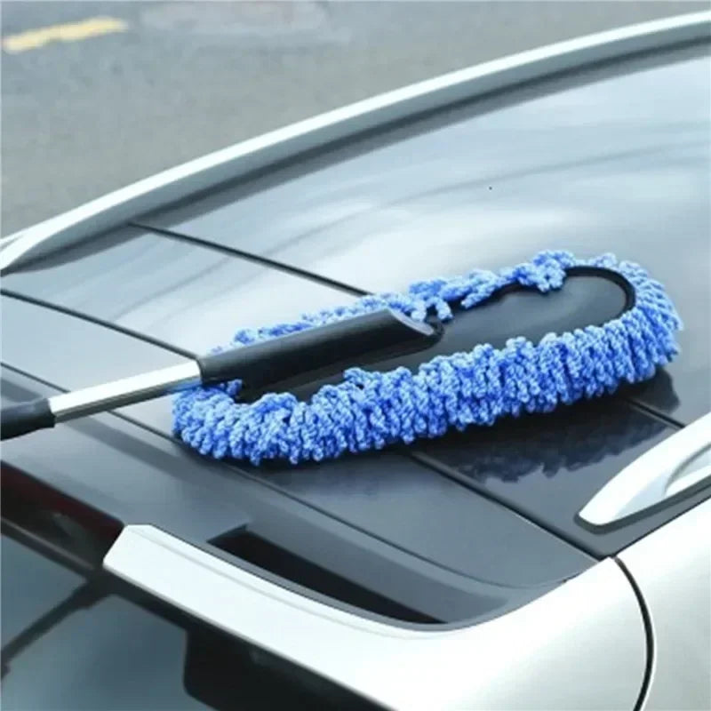 Car Cleaning Tools Microfiber Dust Mop and Washing Brush