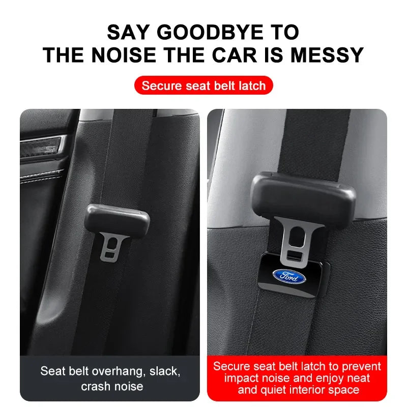 Car Safety Buckle Auto Seat Belt Stabilizer For Ford Models