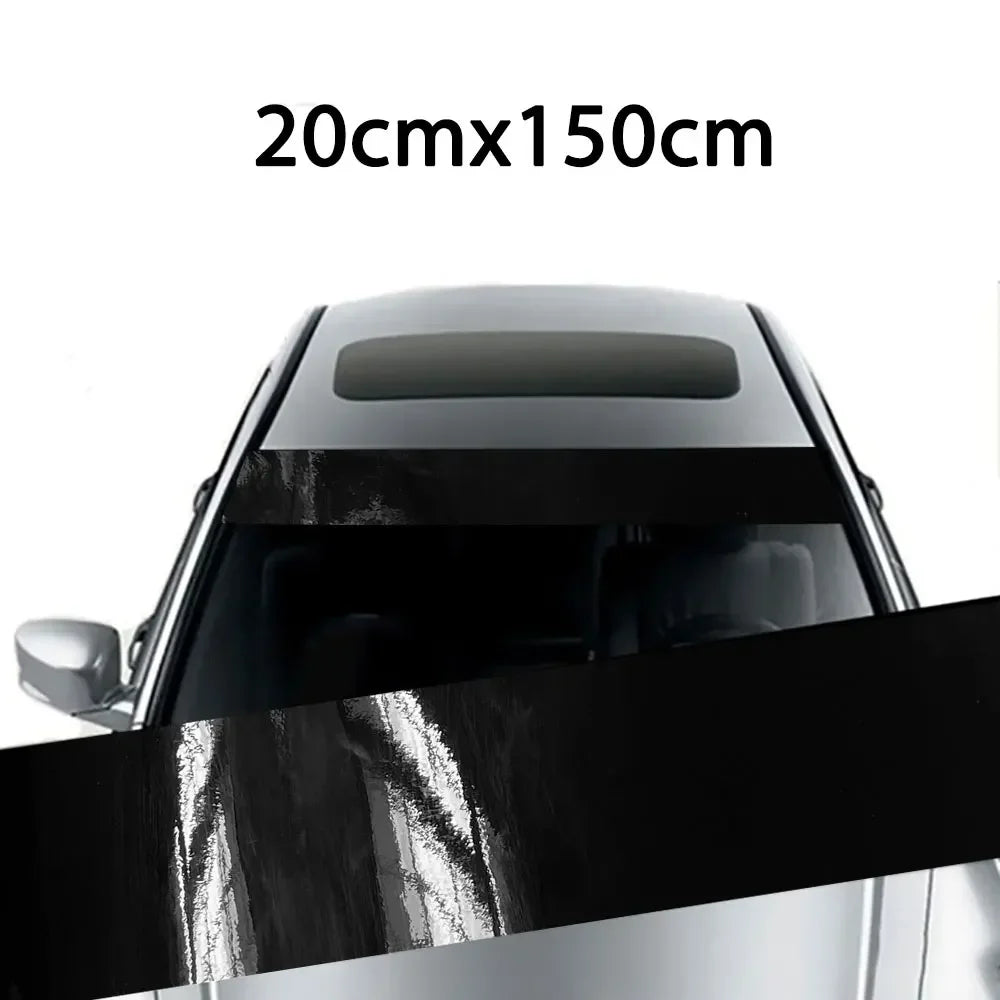 Car Sunshade Stickers Fly Eye One Way Vision Mesh Film Auto Front Windshield 3D Design Vinyl Film Decals
