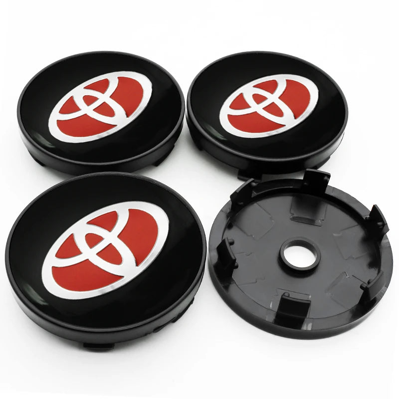 Toyota Wheel Center Hub Cap Stickers For Rav4 Yaris Camry