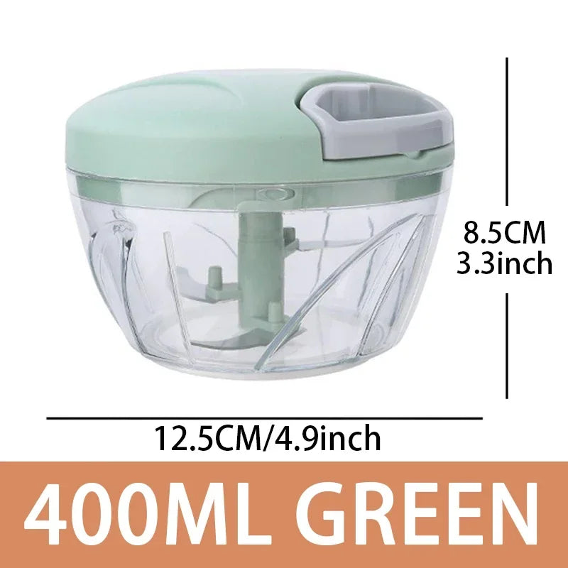 Portable Garlic Chopper and Vegetable Cutter Kitchen Tool