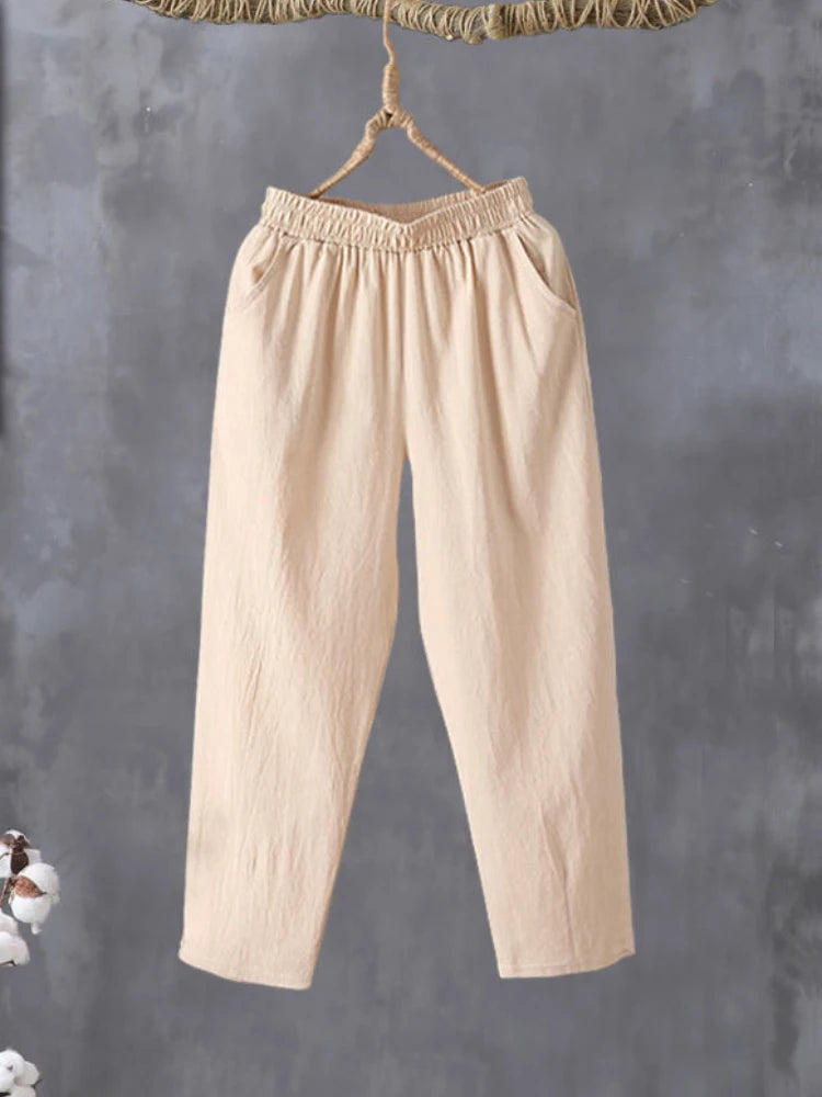 Casual Loose Harem Pants for Women Summer Comfort Wear