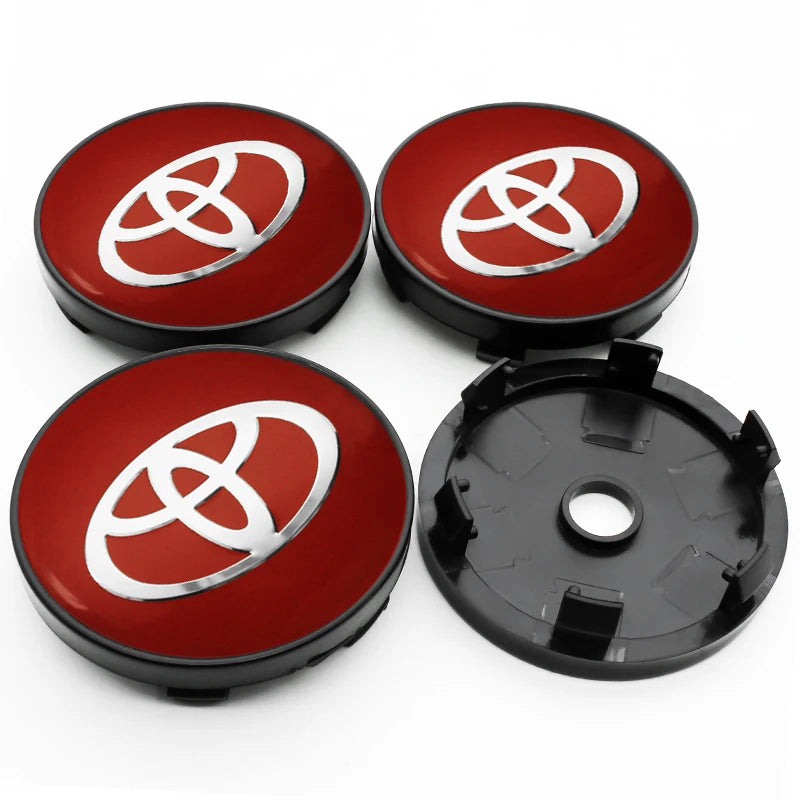 Toyota Wheel Center Hub Cap Stickers For Rav4 Yaris Camry