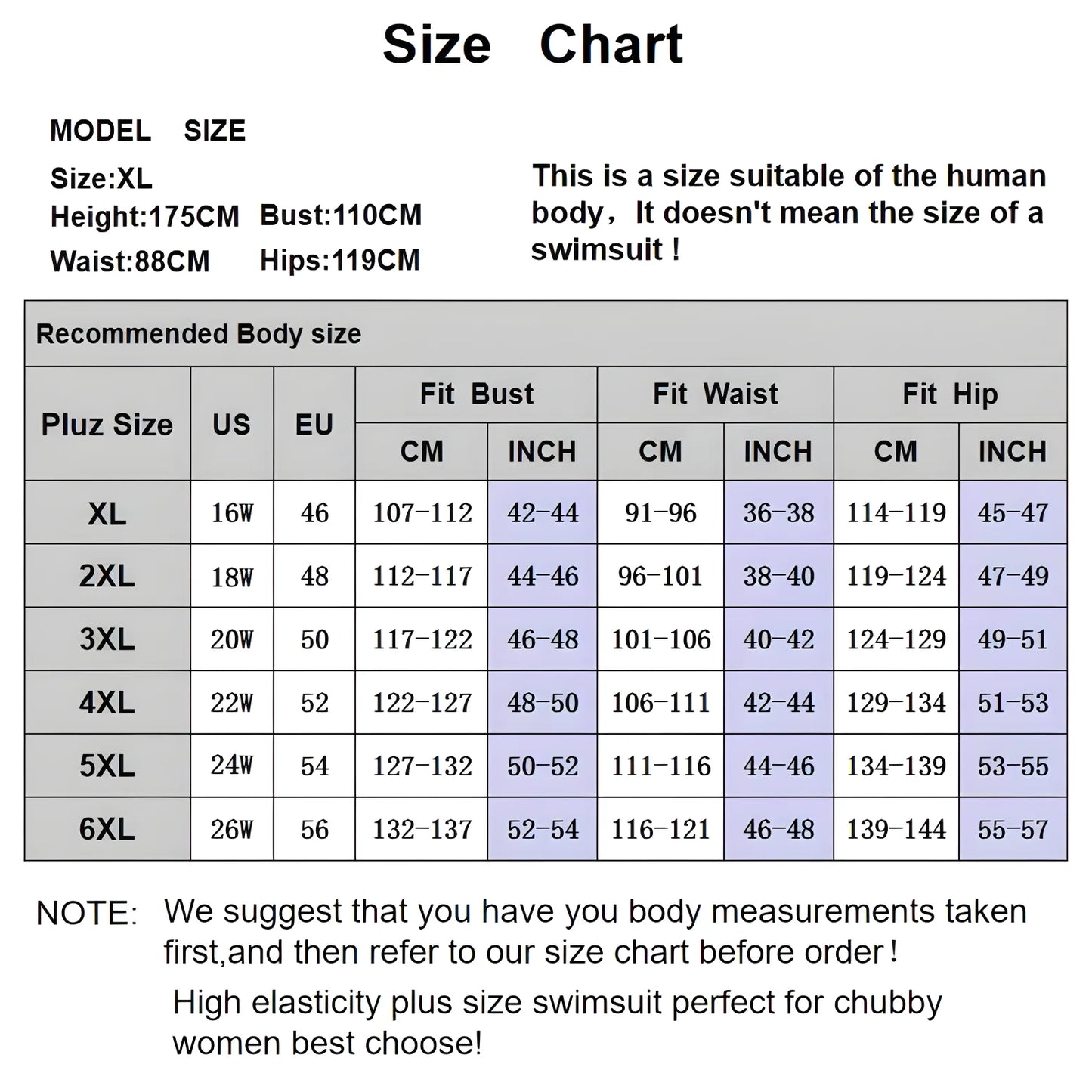 Stylish Plus Size One Piece Tankini Swim Dress for Women