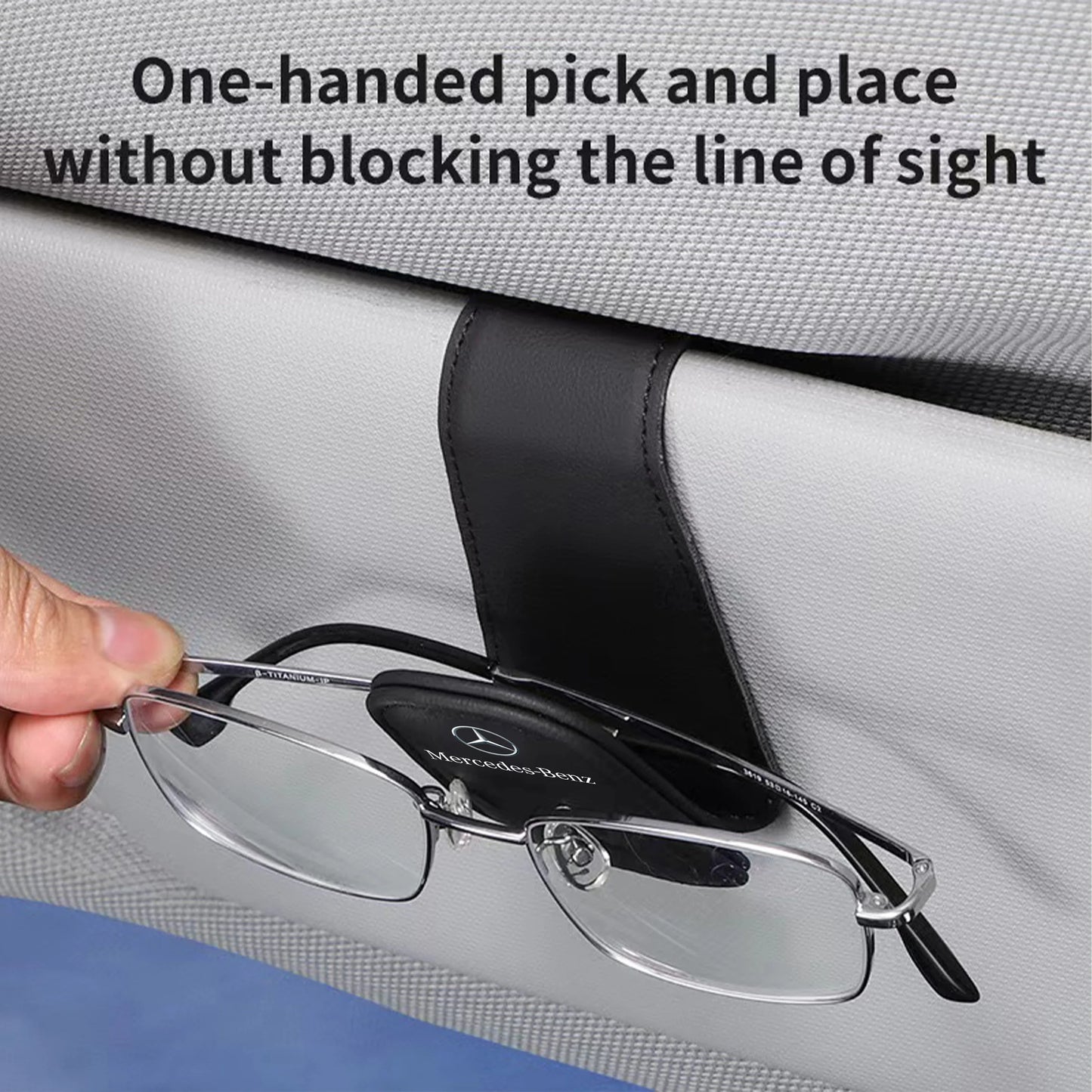 Mercedes-Benz Car Eyeglass Holder Clip Sunglasses Storage