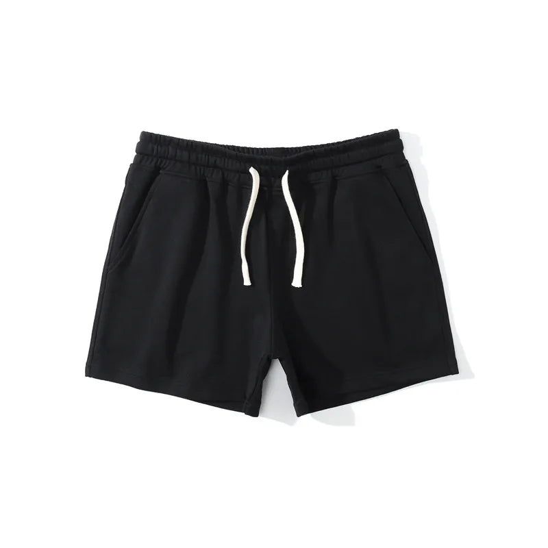 Youongwear Men's Cotton Breathable Gym Running Shorts
