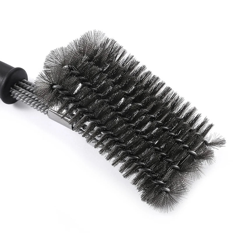 Stainless Steel Barbecue Grill Brush for Effortless Cleaning