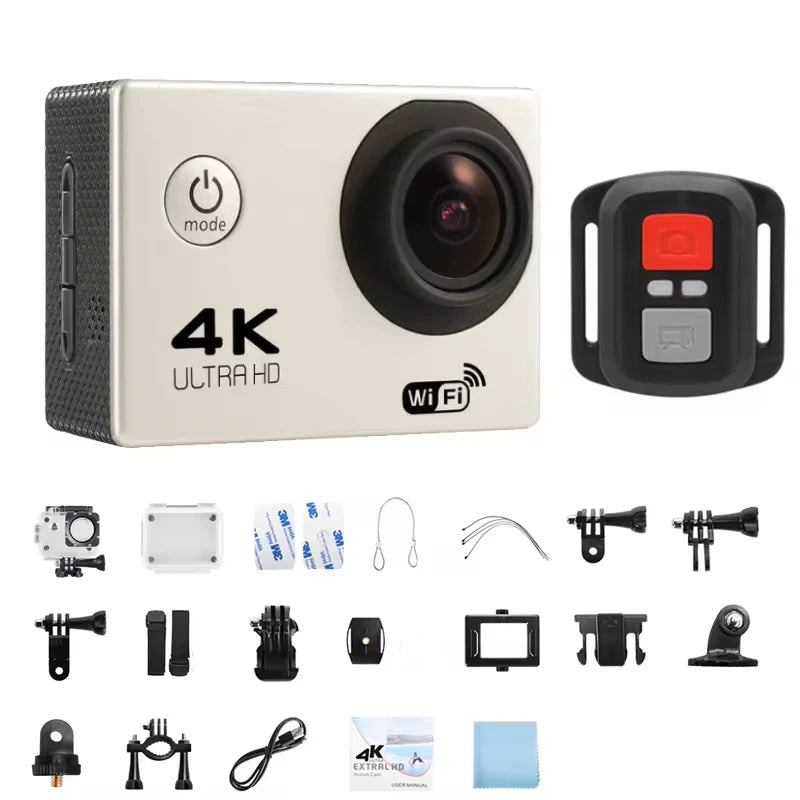 Ultra HD Action Camera With WiFi For Indoor And Outdoor Adventures