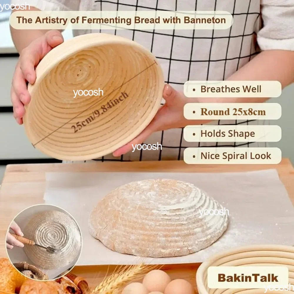 Professional Baking Kit with Sourdough Starter Jar and Tools
