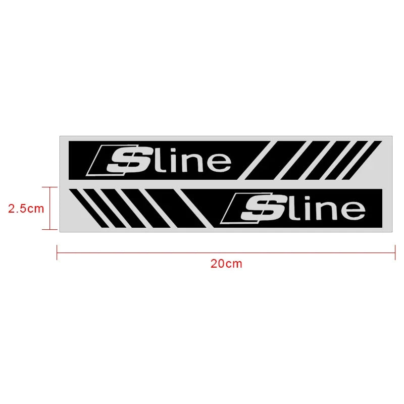 2PCS Car Rearview Mirror Stickers Vinyl Film Decals for Audi B6 B7 B8 B9 A3 8P 8V A4 A6 C6 C5 Q2 Q3 Q5 Q7 Q8 TT TTS Q2L