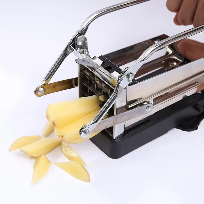 Non-Slip Potato Cutting Machine for Effortless French Fries Preparation