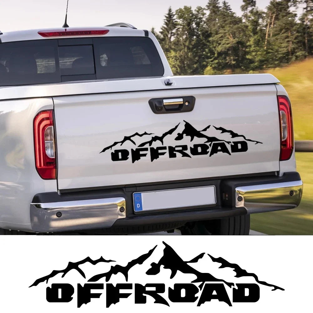 Car Off Road Sticker Vinyl Graphics Decal for Ford F150 Dodge Toyota Hilux Maxus Isuzu Dmax GWM Cannon Mitsubishi