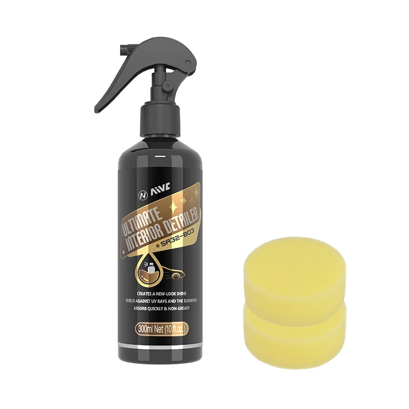 AIVC Car Plastic Restorer and Leather Polish Spray