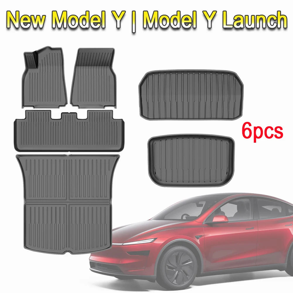 All Weather Floor Mats For Tesla Model Y And Model 3