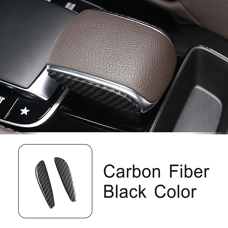 Center Console Gear Shift Knob Decoration Trim For Mercedes Benz