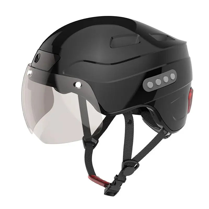 Smart Bike Helmet With Camera Bluetooth Calling And Taillight