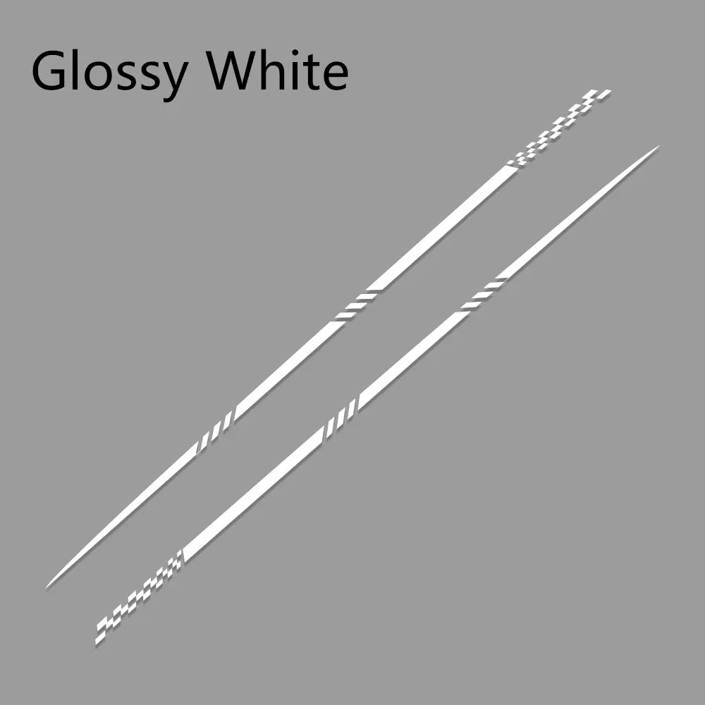 2PCS Universal Car Line Stickers Long Stripe Decor Auto Accessories for BMW Suzuki Volvo Tesla Skoda Audi Volkswagen Seat Subaru