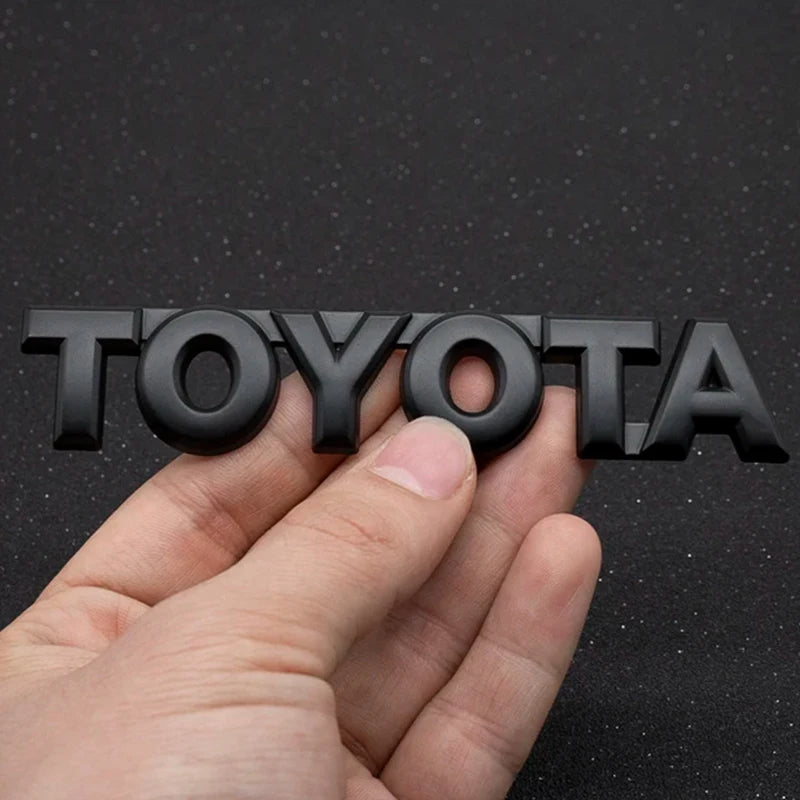 Toyota Trunk Emblem Sticker For RAV4 Yaris Camry Corolla