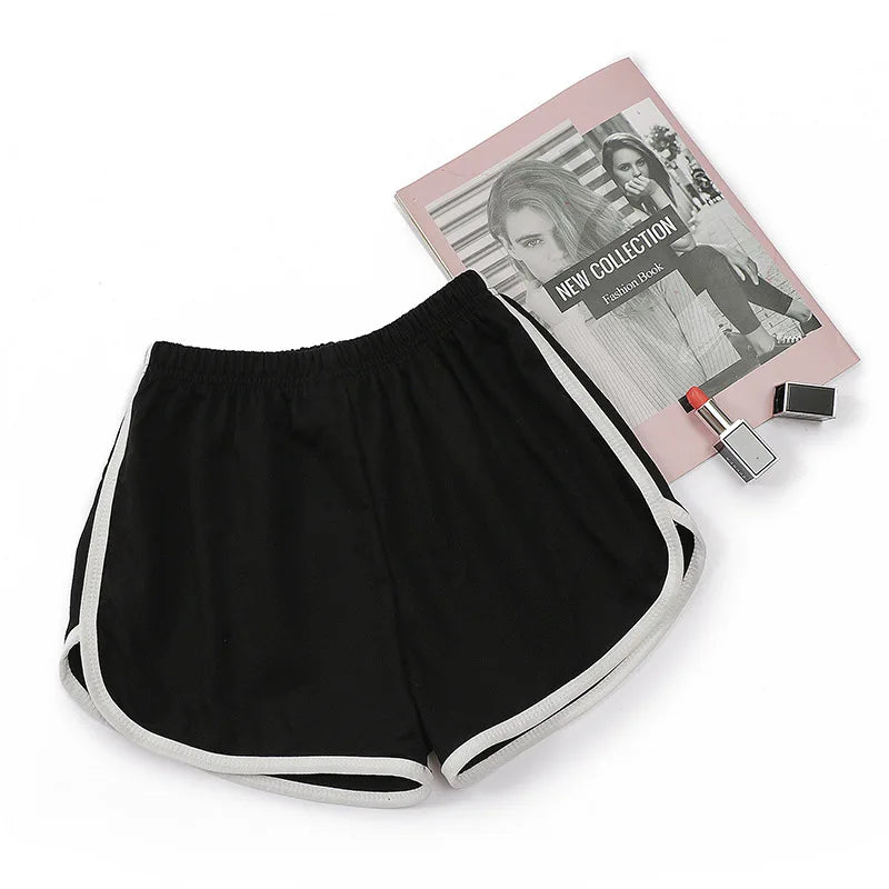 ZhejiangChoice Womens Slim Knit Polyester Sports Shorts