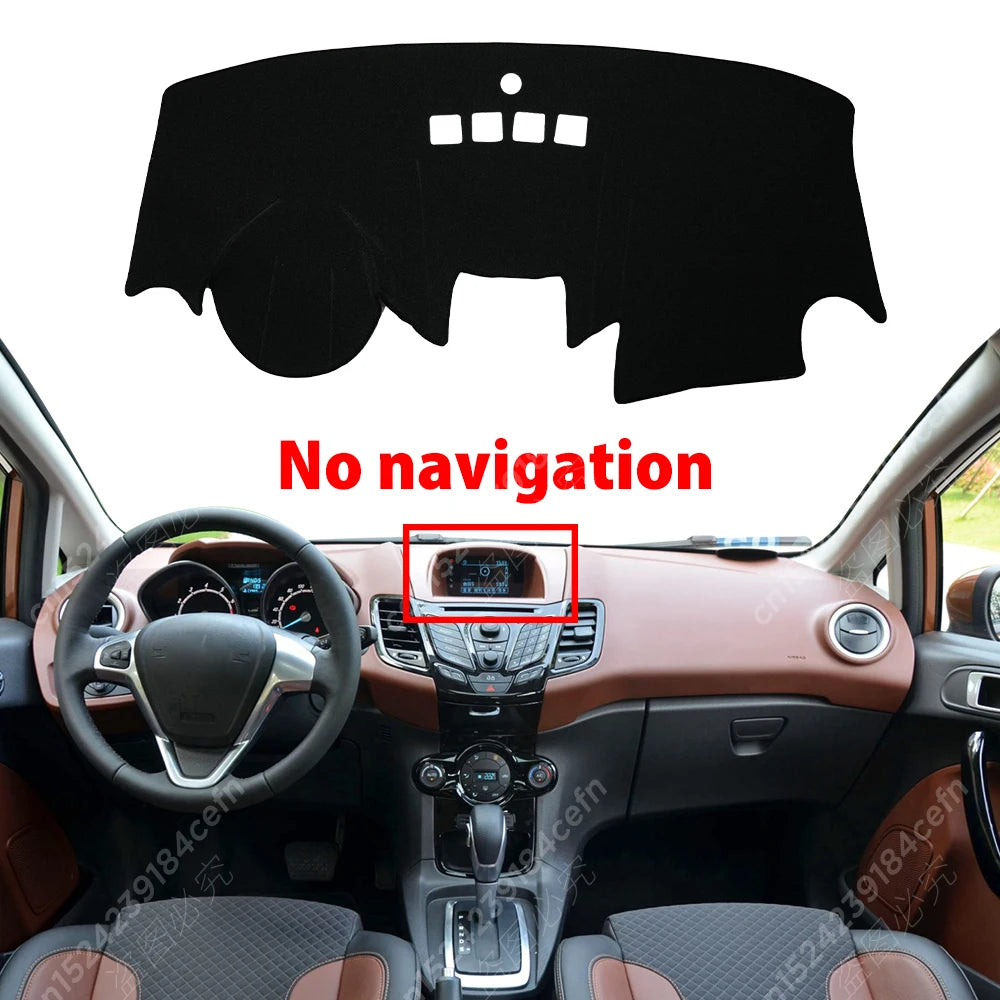 Car Dashboard Cover For Ford Fiesta Sun Shade And Protection