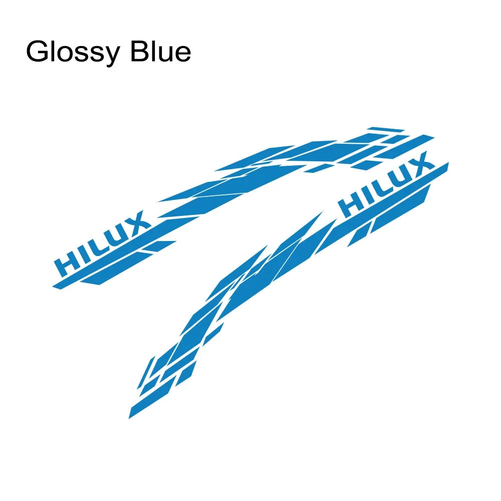 Car Stickers For Toyota Hilux Vigo Revo Rocco Truck Trunk Side Graphics Splash Pickup Sticker Vinyl Decor Auto Accessories