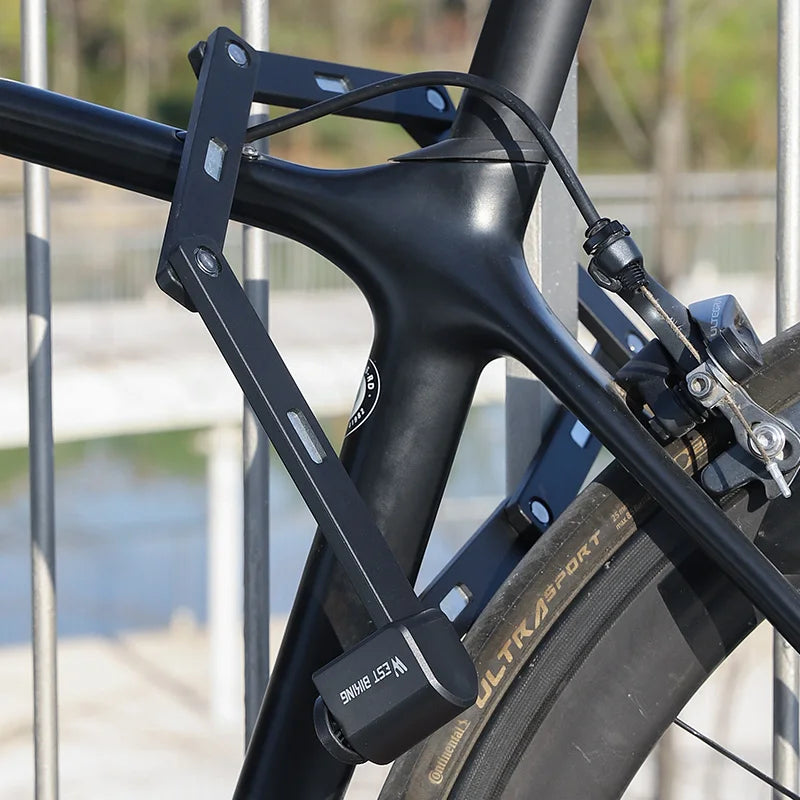 West Biking High Security Portable Bicycle Folding Lock