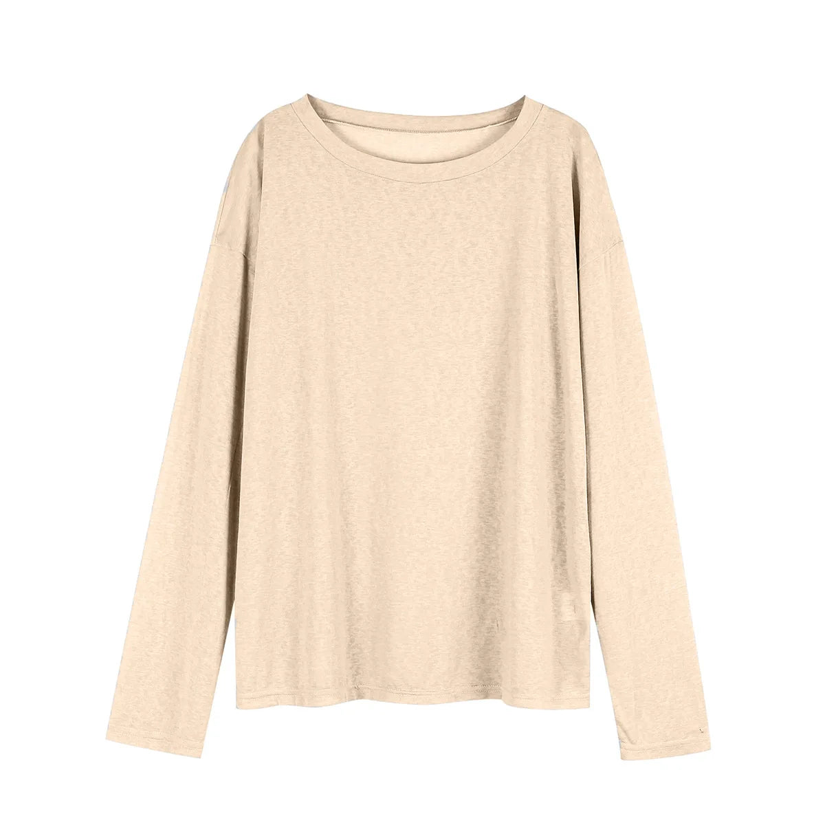 Baomyzhuo Soft Knit Women T Shirts Long Sleeve Casual Top