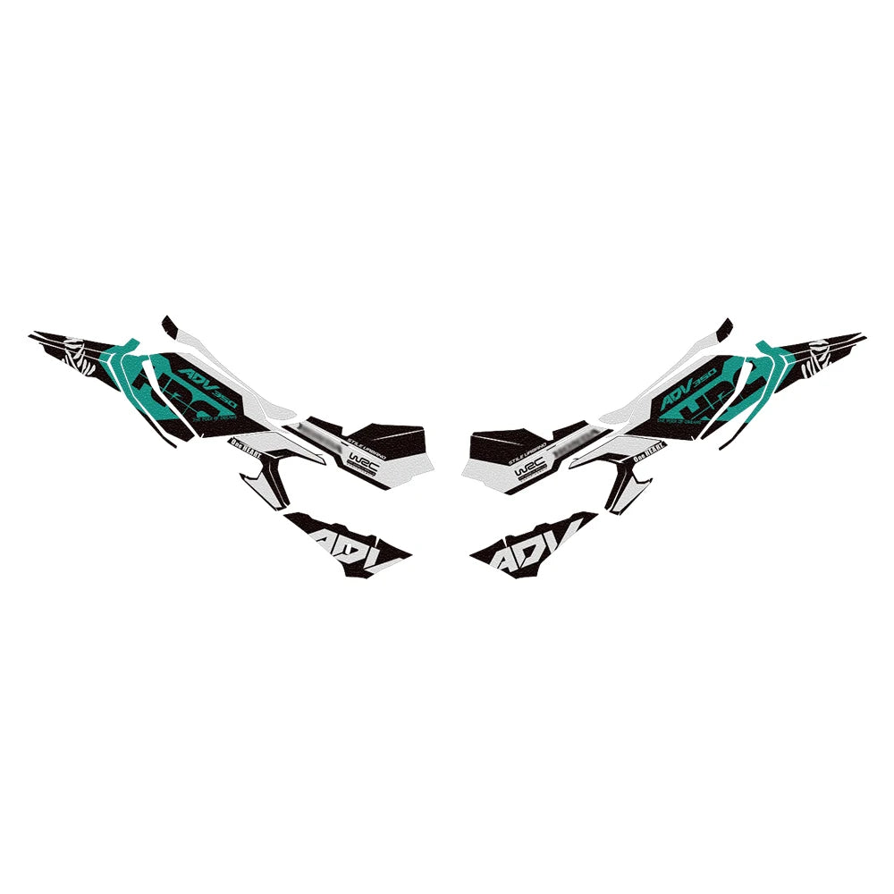 ADV 350 Fairing Protection Graphic Kit Decal Sticker Set