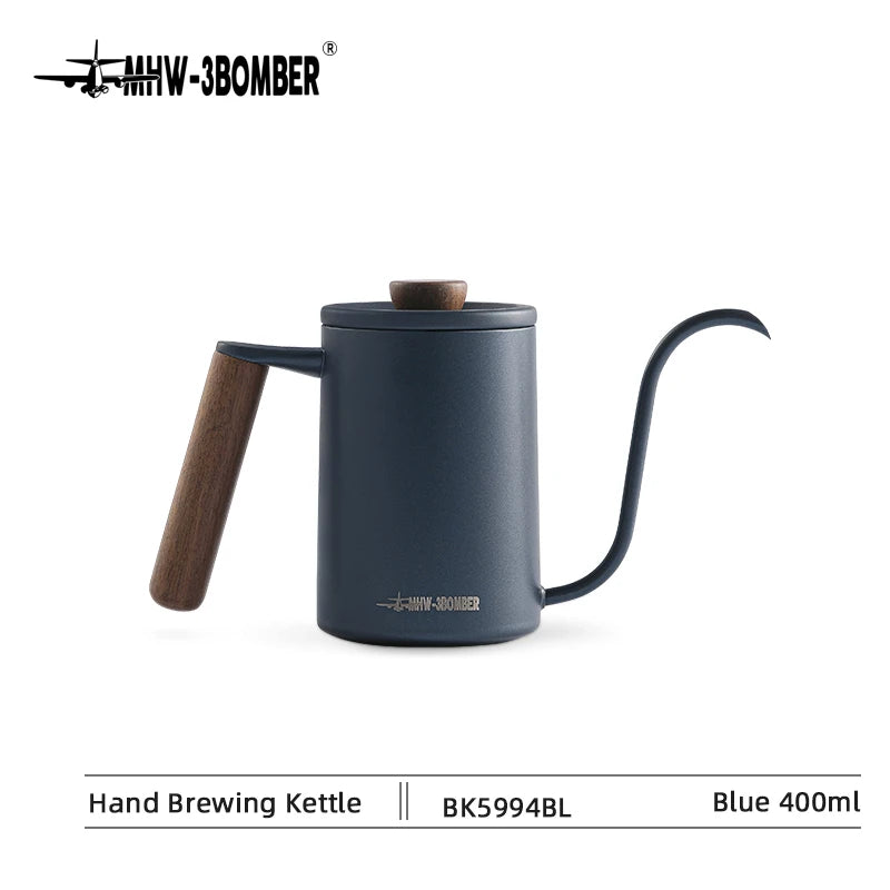 Stainless Steel Gooseneck Pour Over Coffee Kettle For Baristas