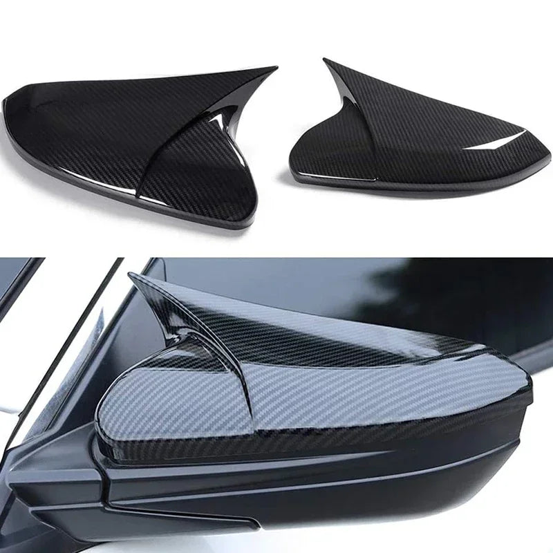 Horn Style Side Mirror Cap Cover for Honda Civic 10th Gen