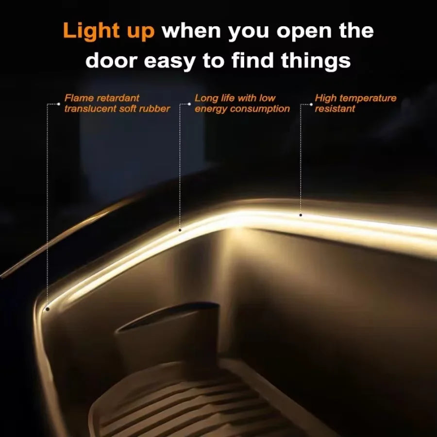 Flexible LED Ambient Light Strip for Tesla Model Y and 3